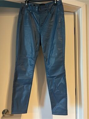 White House, Black market Teal Blue pants and jacket set. Pants 10/Jacket 8